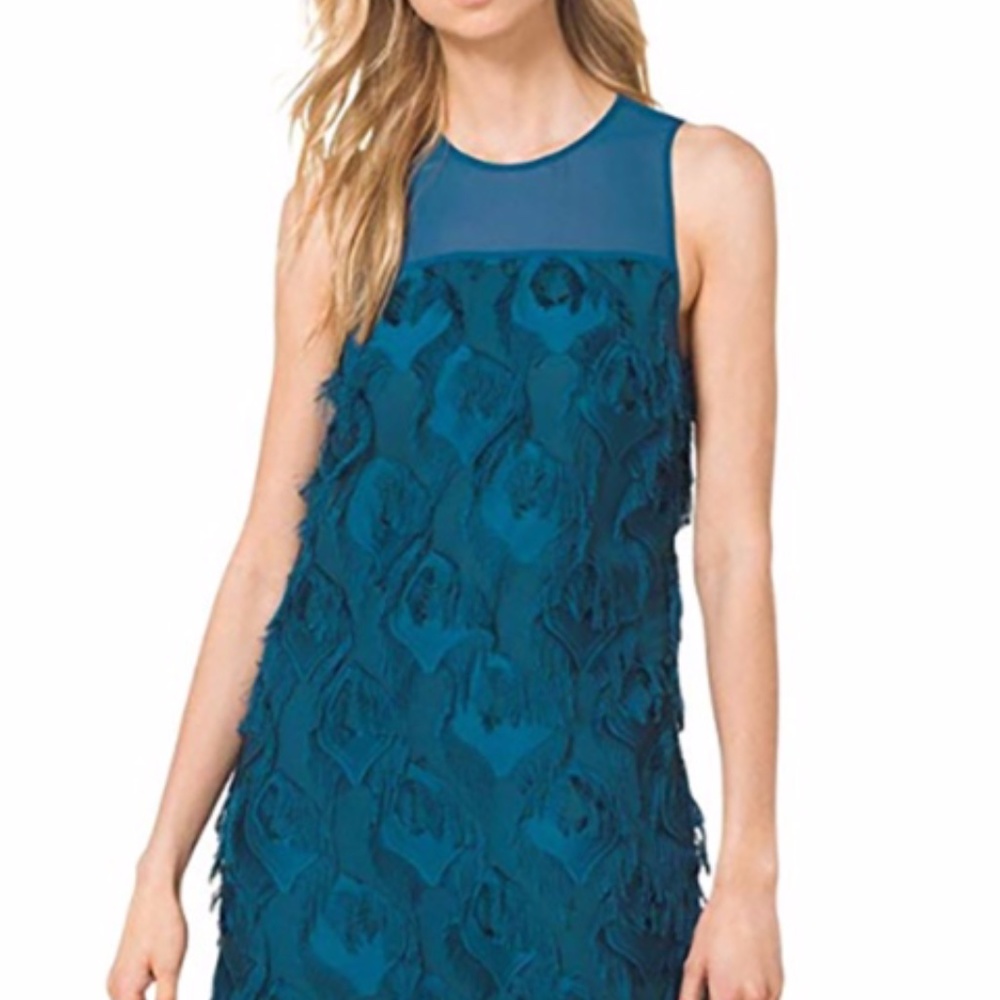 MICHAEL Michael Kors Feather Shift Dress
